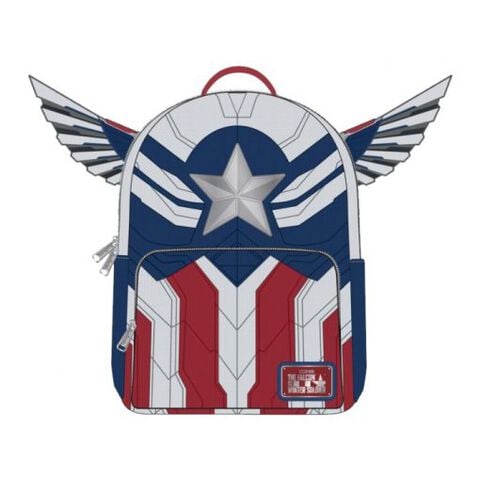 Mini Sac-a-dos Loungefly - Captain America - The Falcon And The Winter Soldier